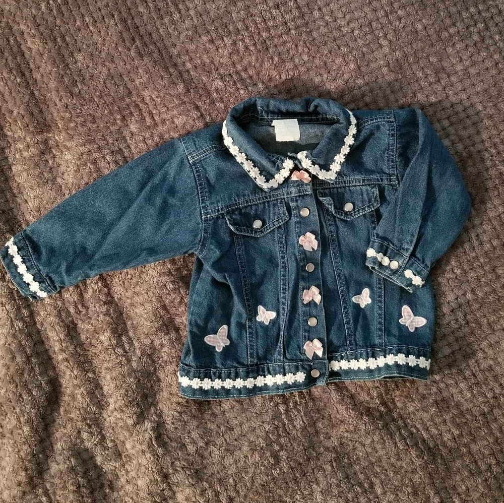 Girl's soft jean jacket